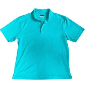 PGA Tour Men's Turquoise Polo Shirt